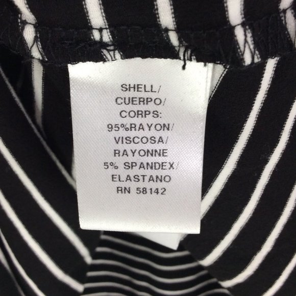 London Times Maxi Dress Womens Size Large Sleeveless Tank Striped Tie Waist - Picture 11 of 11